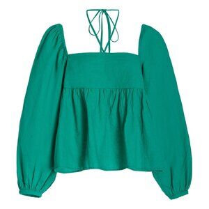 Corina Linen-Cotton Top By Ciao Lucia